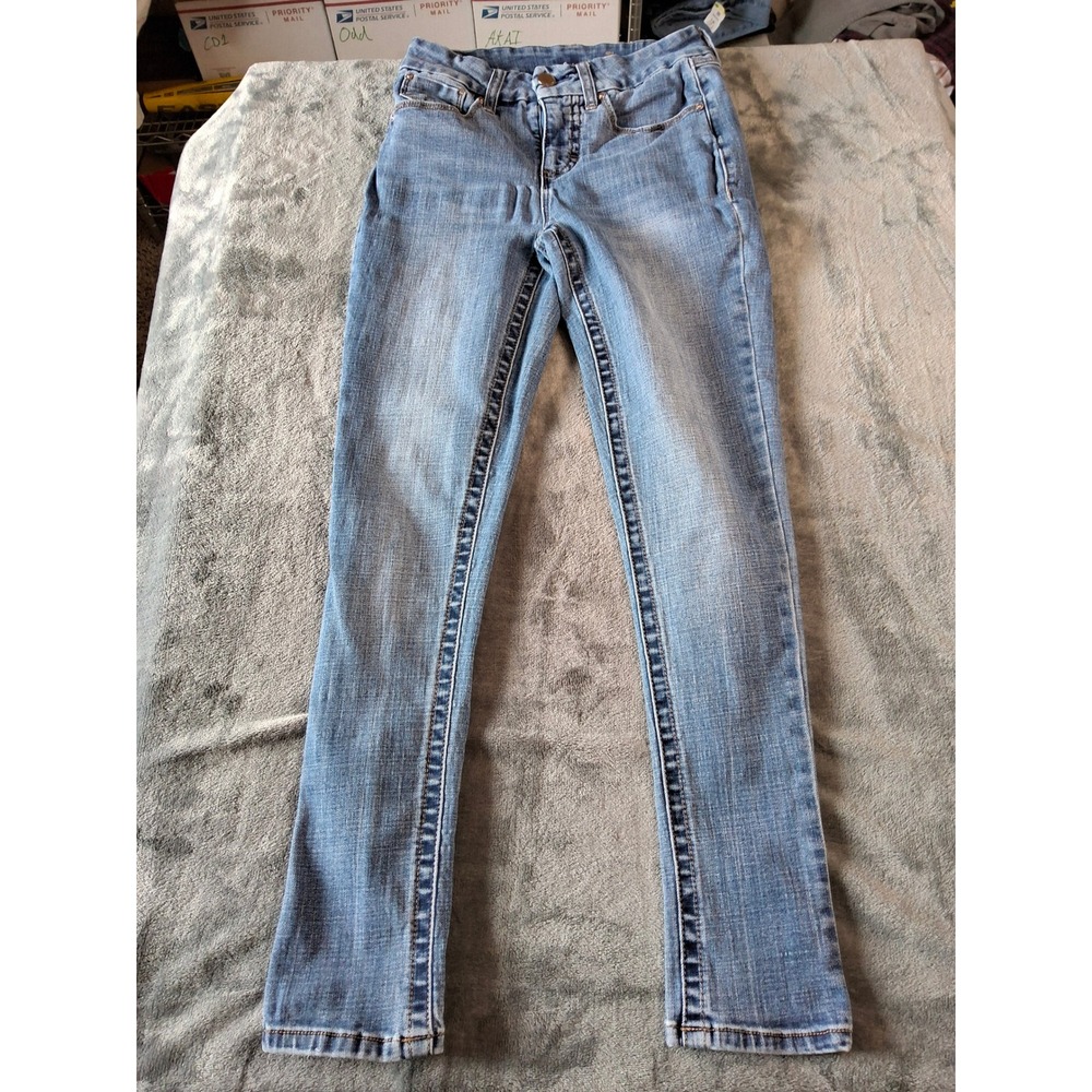 Seven7 Womens‎ Skinny Jeans Medium Wash Stretch Denim Size 4